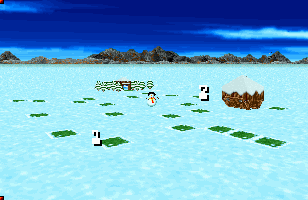 Overview: 3D Lemmings, DOS, Fun, 14 - Slippery Maze